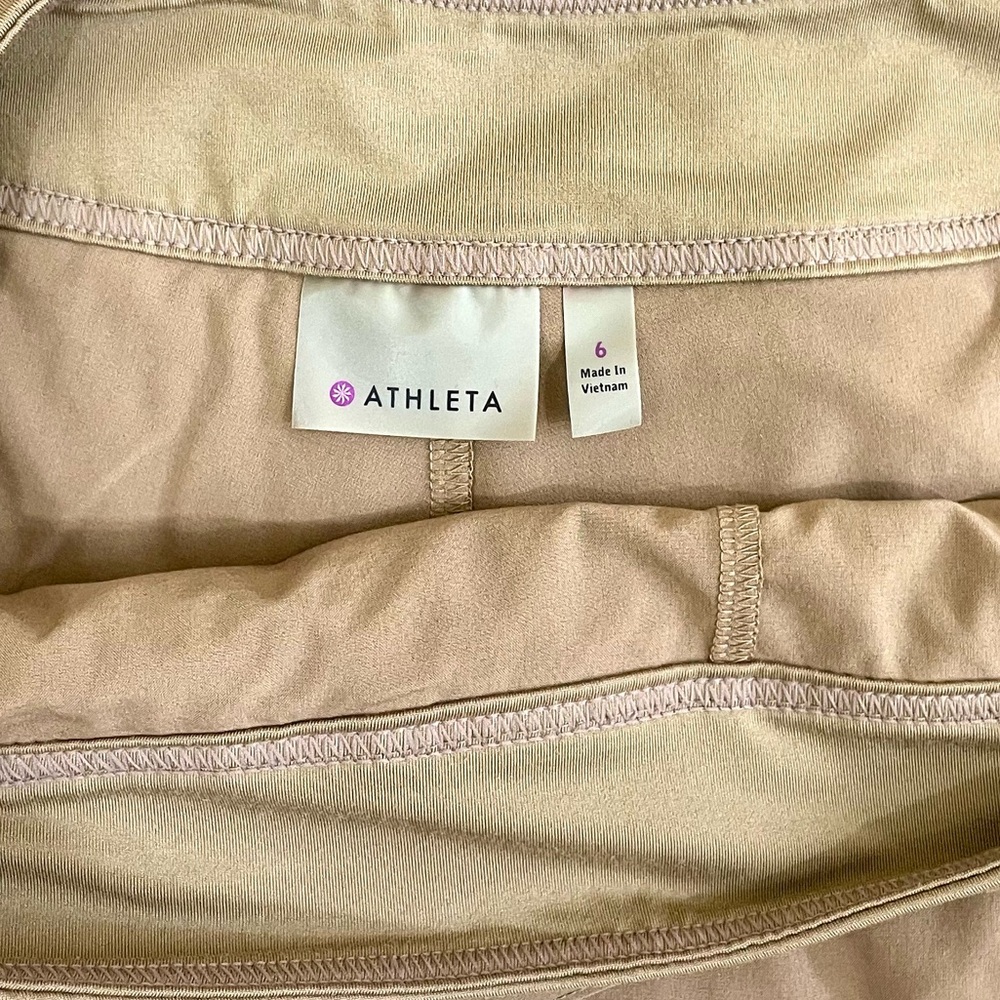 Athleta Wherever Skort, Khaki Tan, EUC - Picture 7 of 13